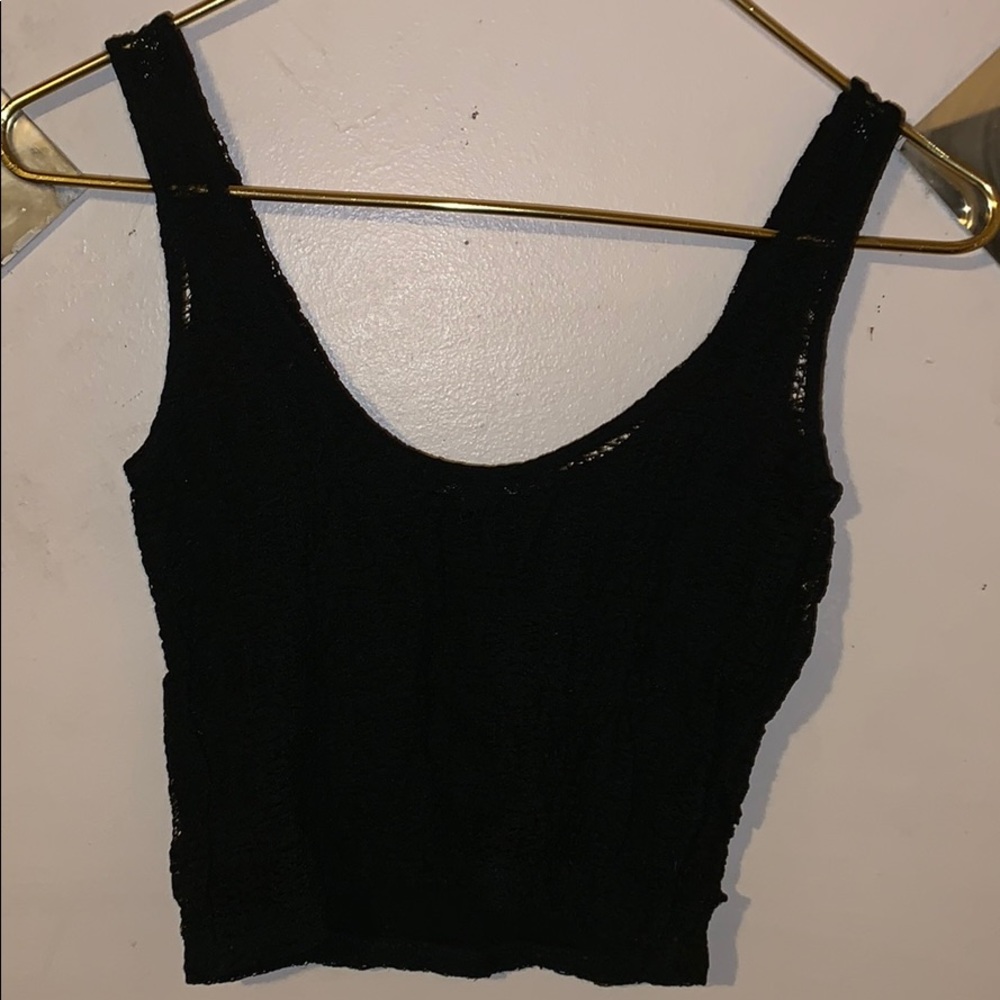 All Blsck Plain Jane Tank Top